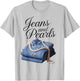 Jeans and Pearls for Ladies 2025 Jeans With Pearls Denim T-Shirt - T-Shirt | Ash