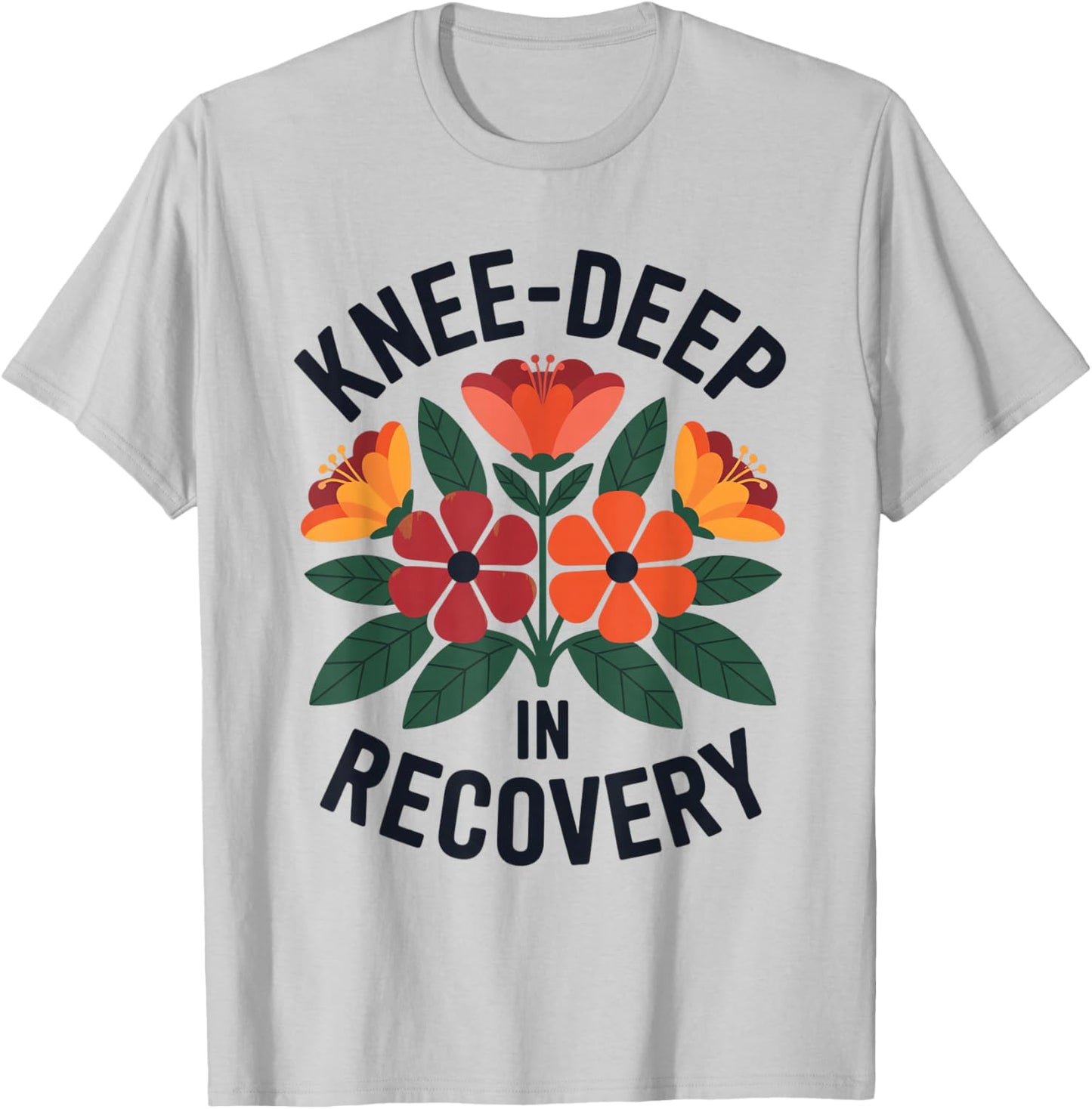 Knee Replacement Recovery Knee Surgery Recovery T-Shirt - T-Shirt | Ash