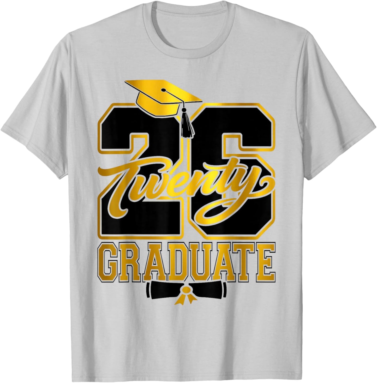 2026 Senior Class of 2026 Graduate High School Graduation T-Shirt - T-Shirt | Ash
