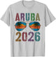 Kids Aruba 2026 Trip Beaching Family Vacay Besties BFF Boys T-Shirt - T-Shirt | Ash