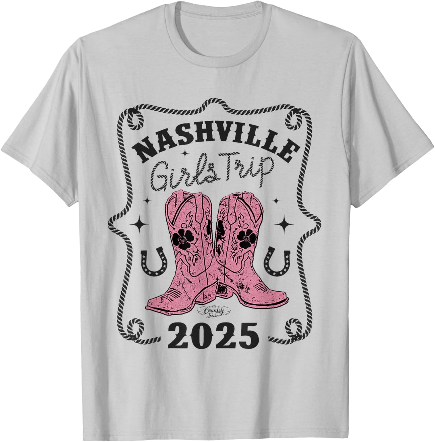 Nashville Girls Trip 2025 Nashville Girls Trip T-Shirt - T-Shirt | Ash