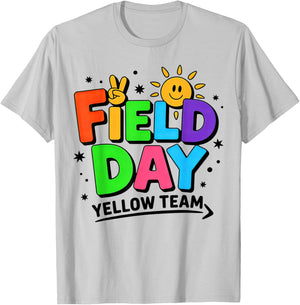 Field Day Yellow Team T-Shirt - T-Shirt | Ash