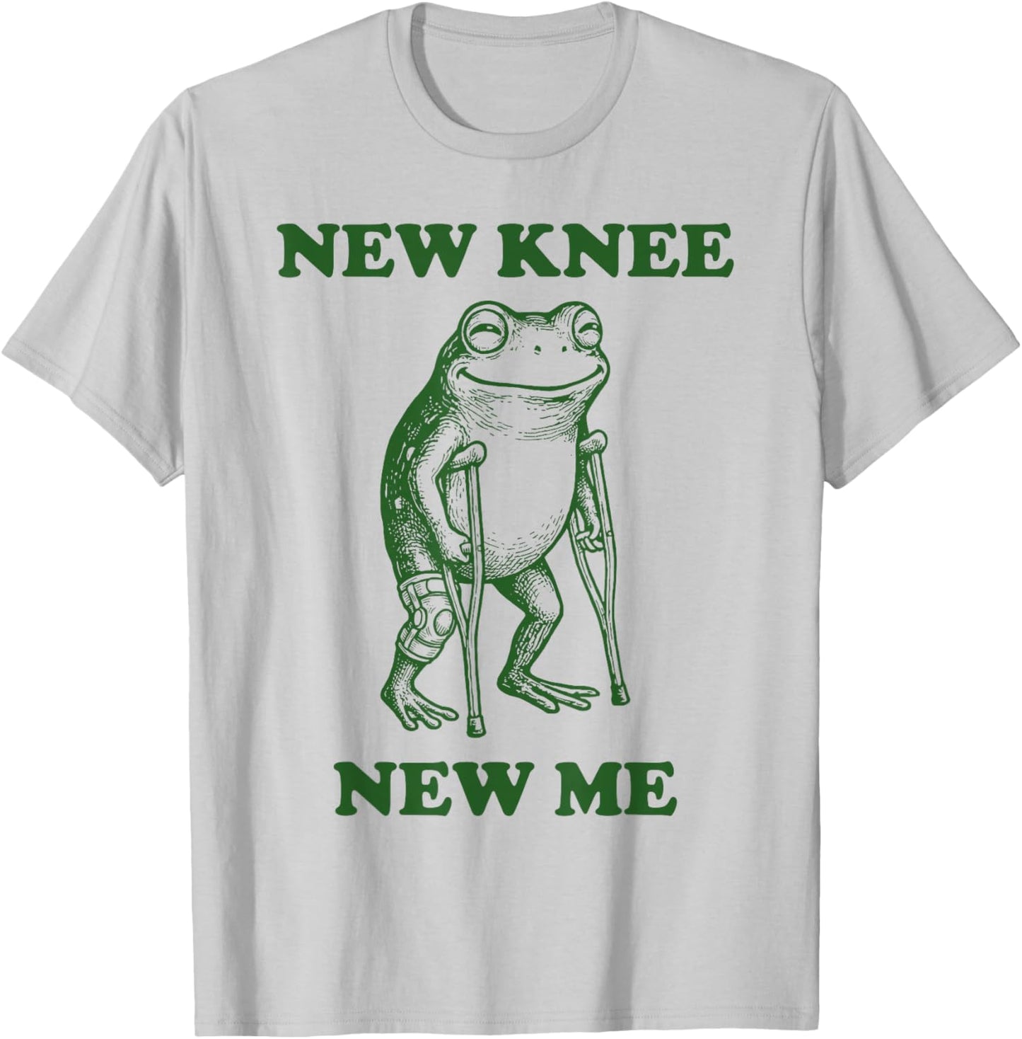 Bad Knees After Knee Replacement Recovery T-Shirt - T-Shirt | Ash