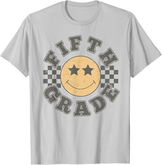 Fifth Grade Teacher First Day Of 5th Grade Back To School T-Shirt - T-Shirt | Ash