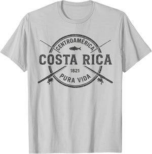 Centroamerica Costa Rica Pura Vida 1821 T-Shirt - T-Shirt | Ash