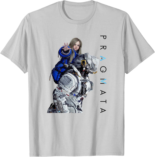 PRAGMATA Key Art FP(W) T-Shirt - T-Shirt | Ash