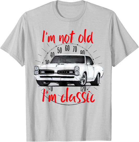 1967 67 GTO Classic Car Old School Muscle Car T-Shirt - T-Shirt | Ash