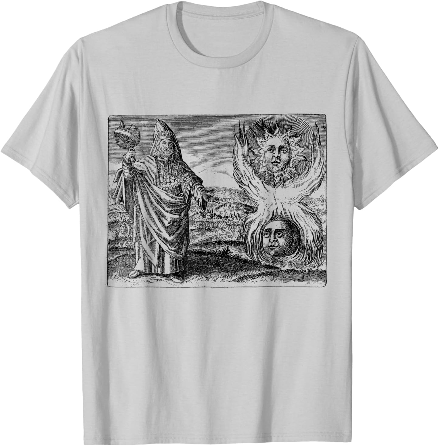 Hermeticism Trismegistus as Above so Below Hermetic T-Shirt - T-Shirt | Ash