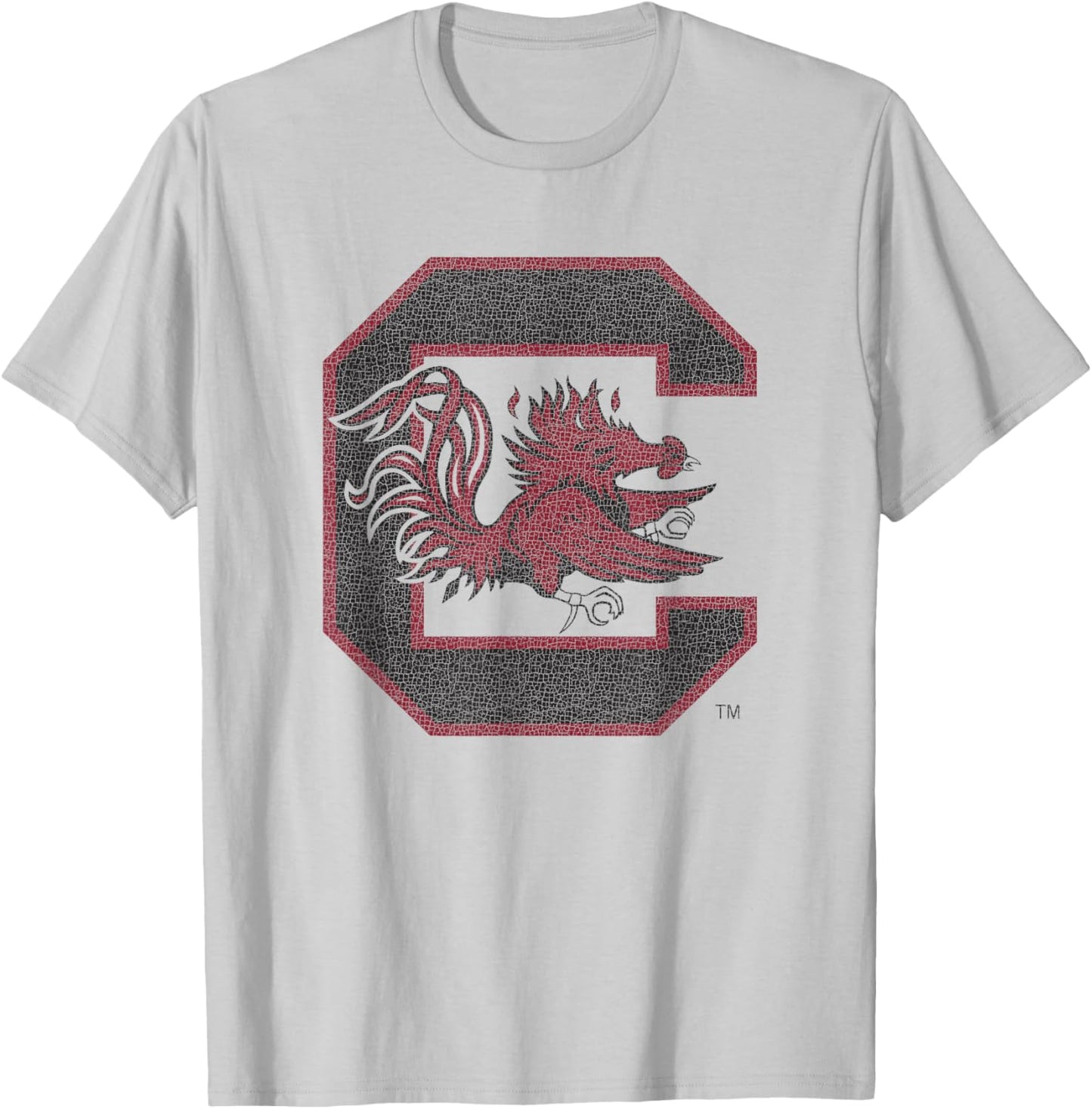 South Carolina Gamecocks Vintage Icon White T-Shirt - T-Shirt | Ash