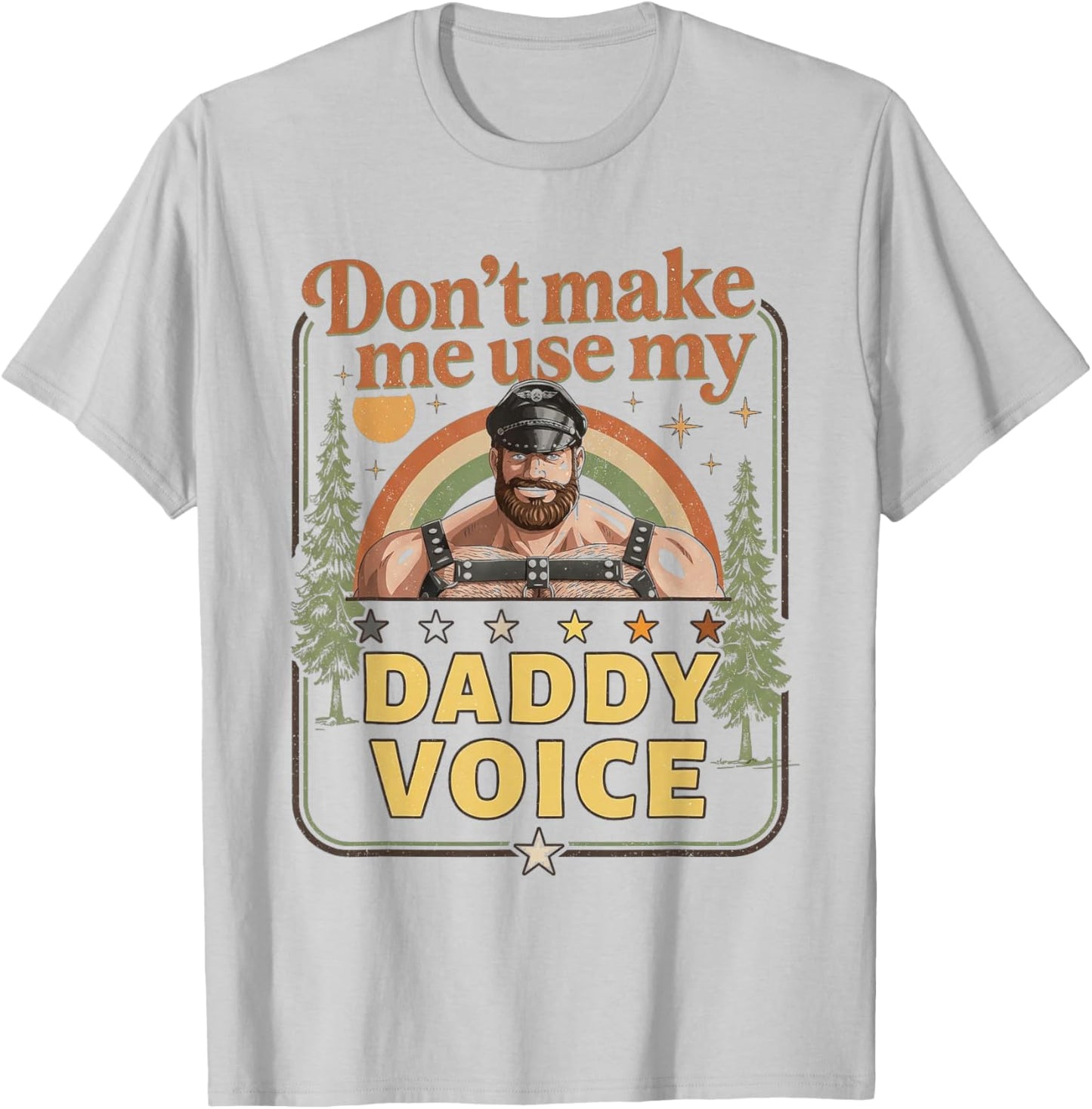 Peinliches Shirt Lustig Unangemessener Papa Stimme Humor T-Shirt - T-Shirt | Ash