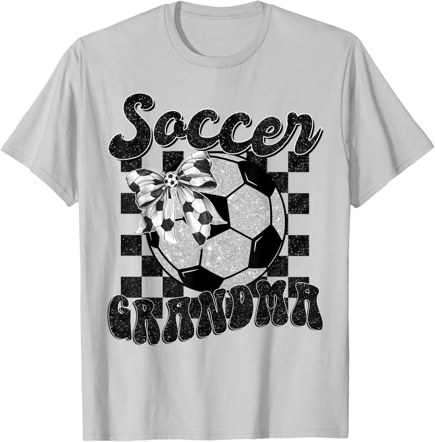 Soccer Grandma Soccer Grandmother Game Day Mother's Day T-Shirt - T-Shirt | Ash