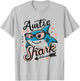 Auntie Shark Funny Shark Matching Family T-Shirt - T-Shirt | Ash