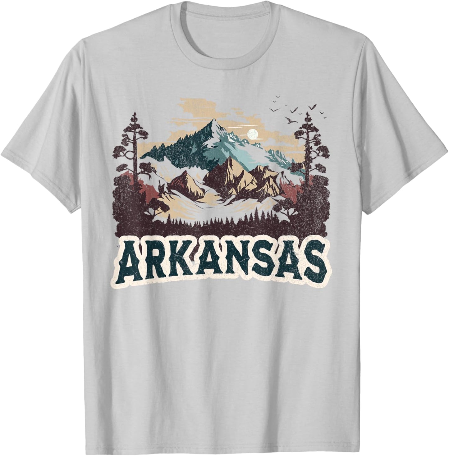 Arkansas T-Shirt - T-Shirt | Ash