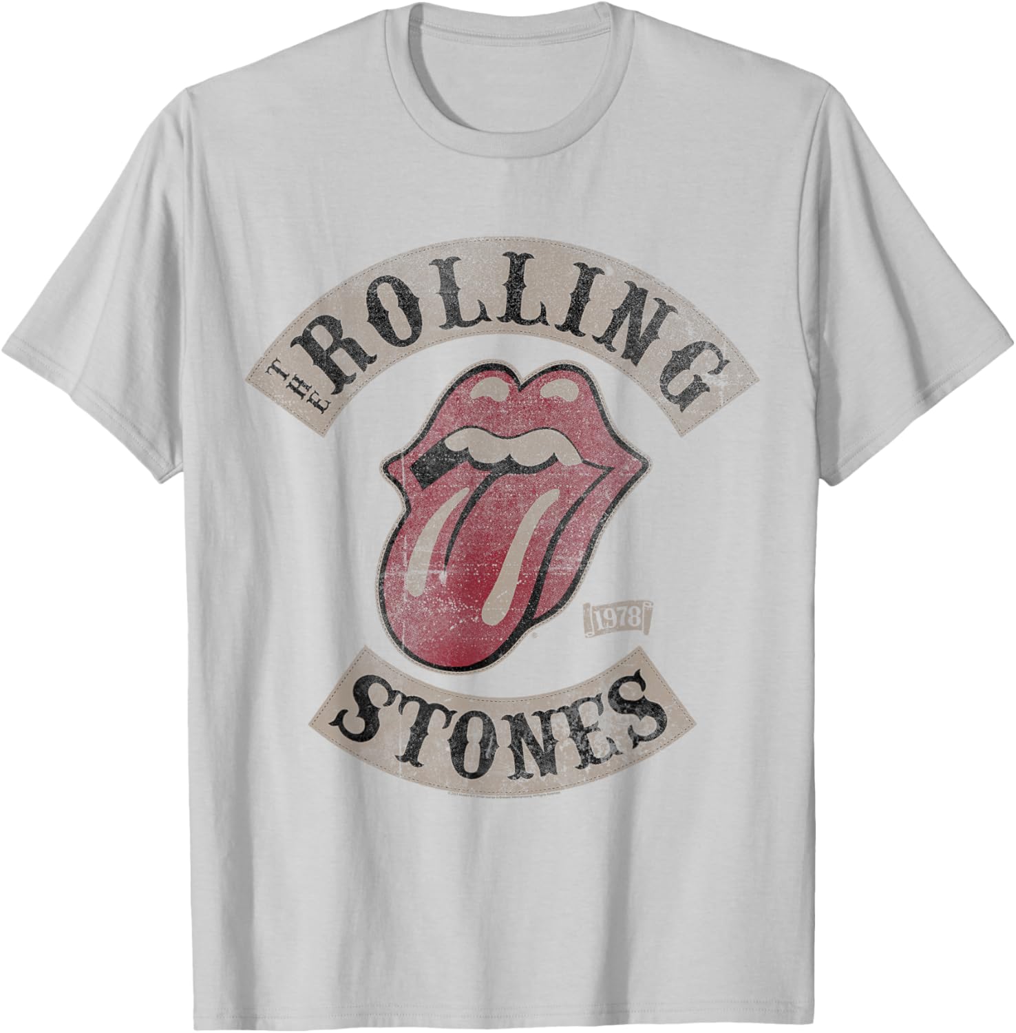 Official The Rolling Stones Vintage Tour 1978 T-Shirt - T-Shirt | Ash