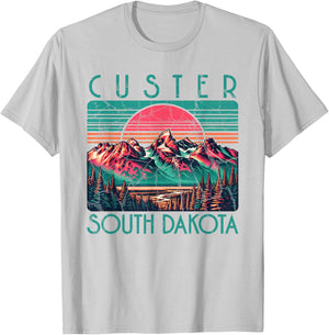 Custer State Park T-Shirt - T-Shirt | Ash