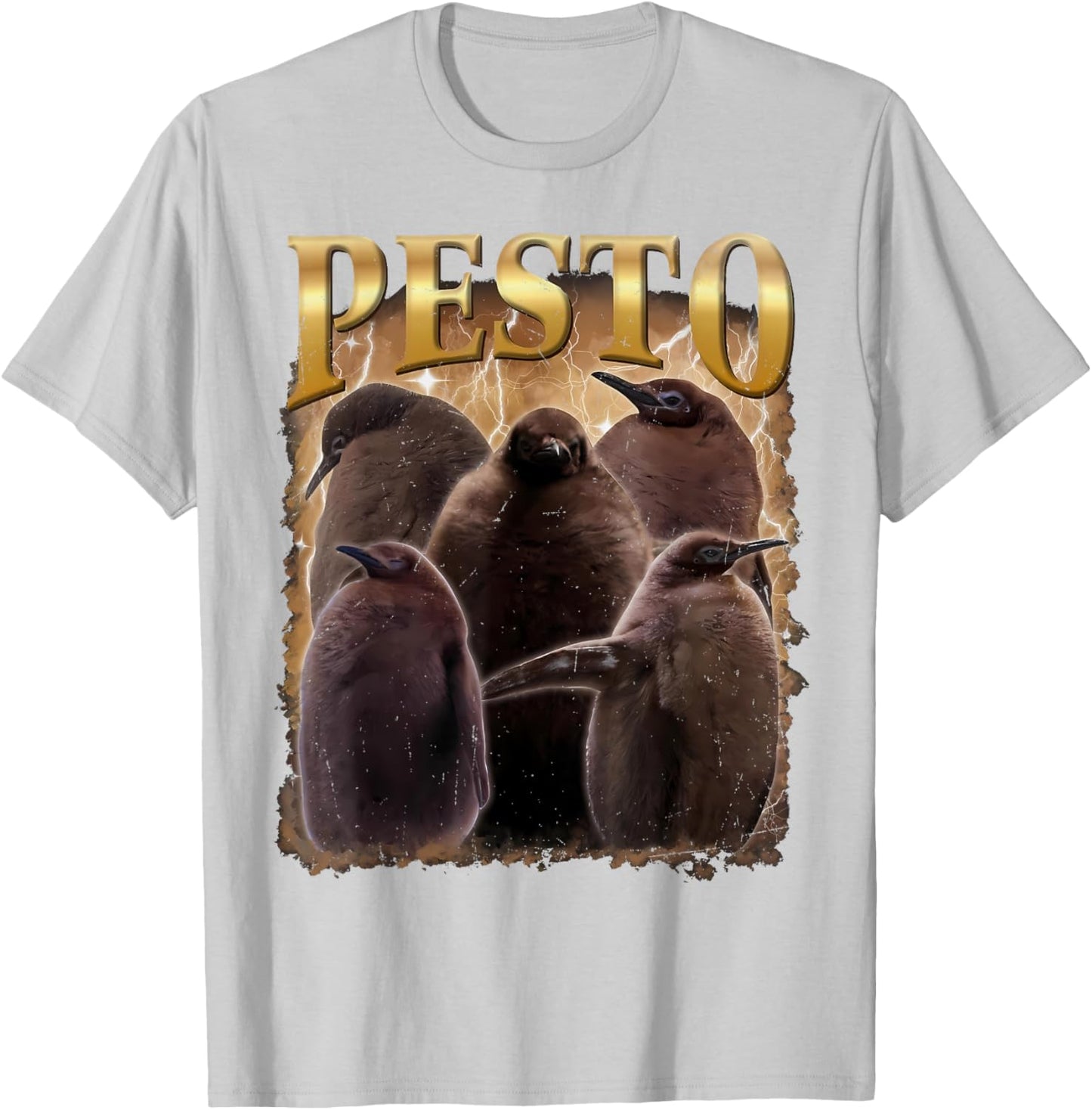 Pesto The Penguin Funny Baby Penguin Animal Lovers T-Shirt - T-Shirt | Ash