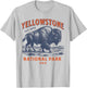 Yellowstone National Park T-Shirt - T-Shirt | Ash