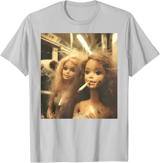 Disgusted Face Meme Doll Babe X Only Baby Love Date Fans T-Shirt - T-Shirt | Ash