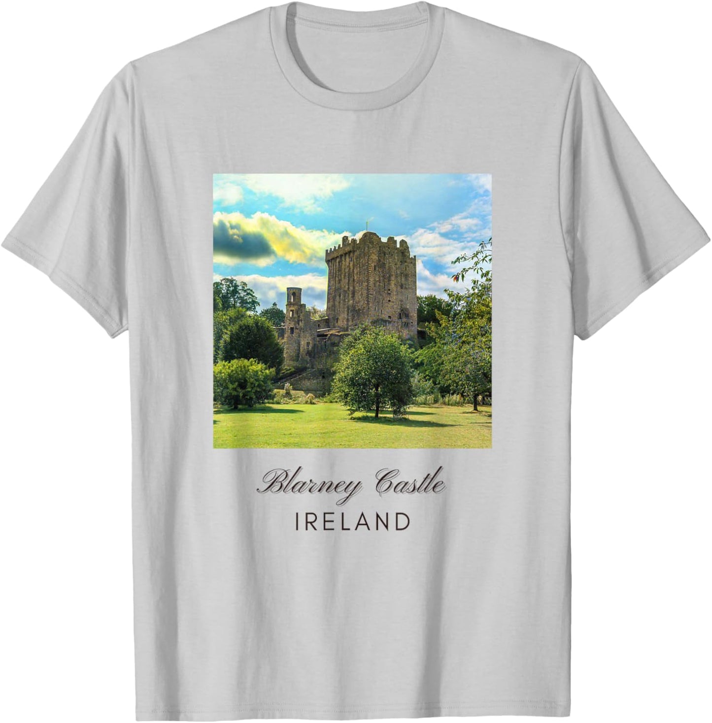 Blarney Castle - Ireland T-Shirt - T-Shirt | Ash