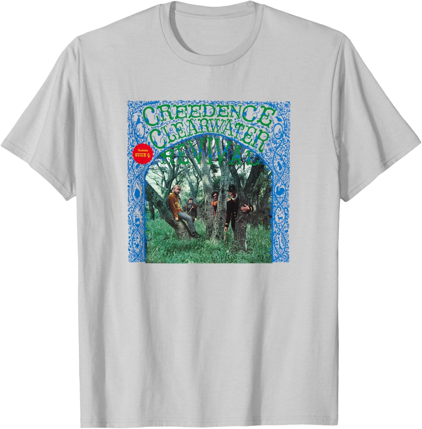Creedence Clearwater Revival Tree T-Shirt - T-Shirt | Ash