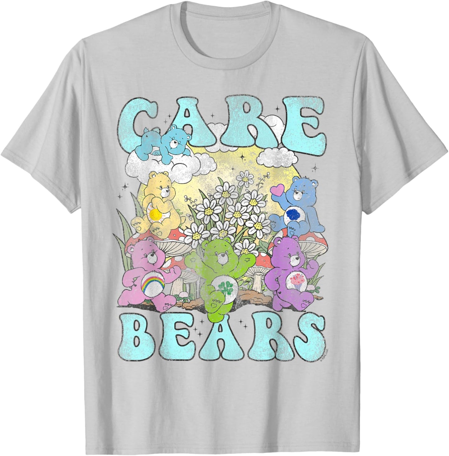 Care Bears Garden Festival T-Shirt - T-Shirt | Ash
