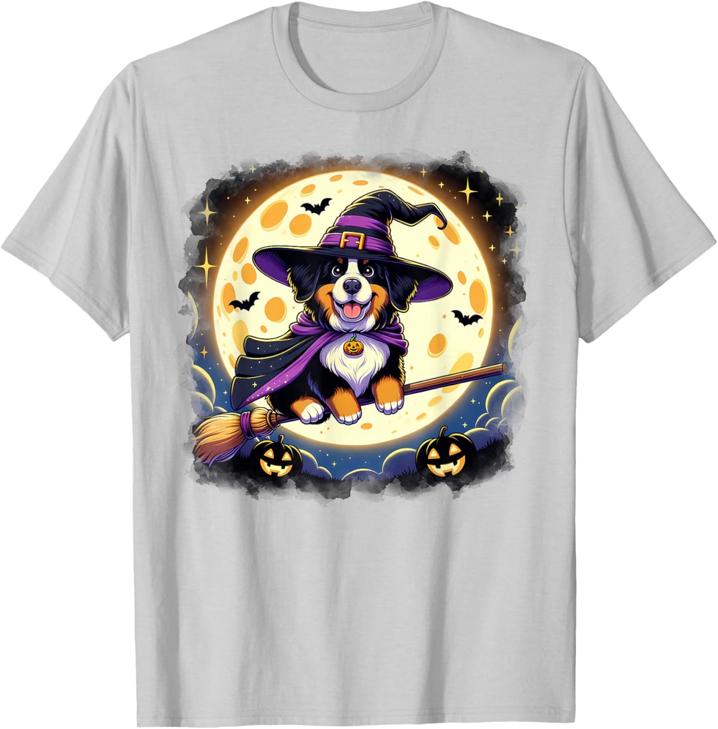 Bernese Mountain Dog Lover Halloween Costume Girls T-Shirt - T-Shirt | Ash
