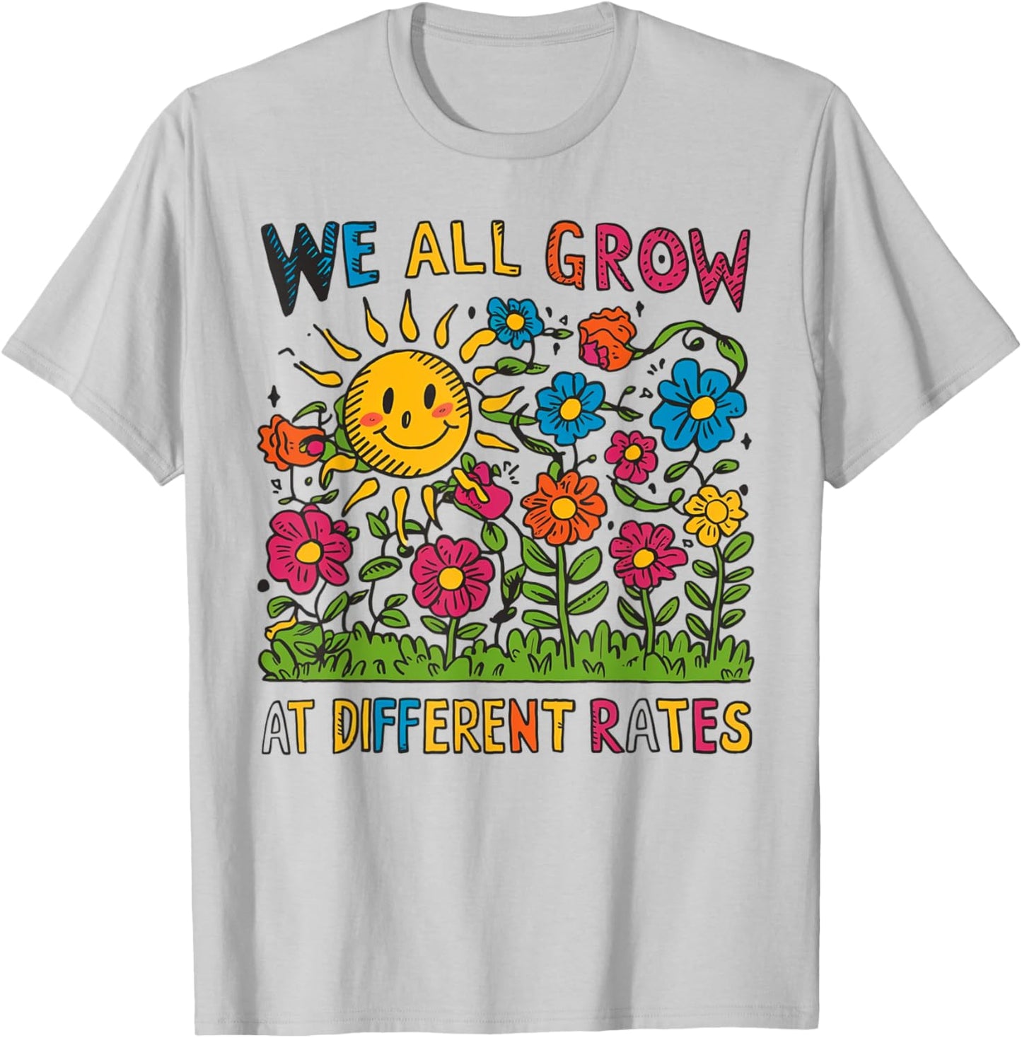 Teacher Inclusion Learning Special Education Back to School Men Women Girls Kids T-Shirt - T-Shirt | Ash