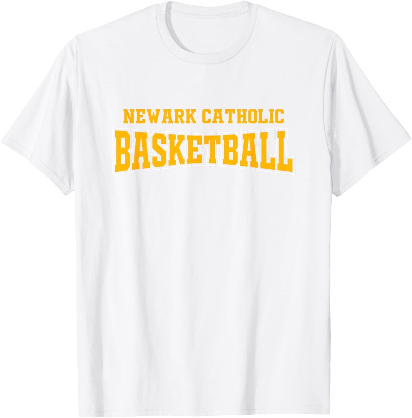 Newark Catholic High School Basketball Warp HS T-Shirt - T-Shirt | White