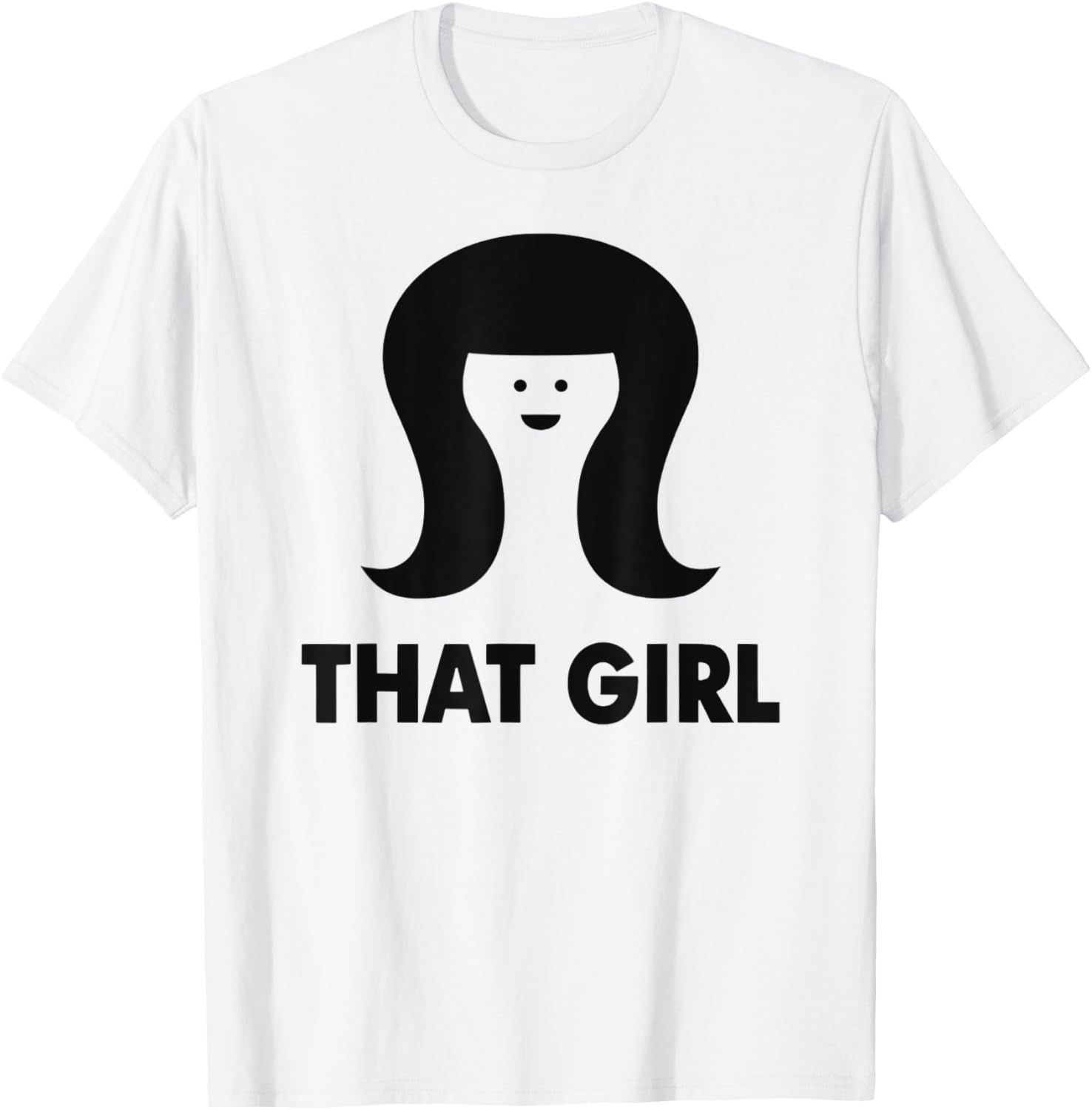 That girl meme funny retro T-Shirt - T-Shirt | White
