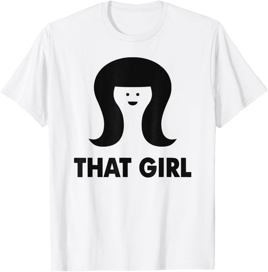 That girl meme funny retro T-Shirt - T-Shirt | White