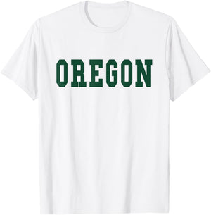 OREGON - Throwback Design - Classic T-Shirt - T-Shirt | White