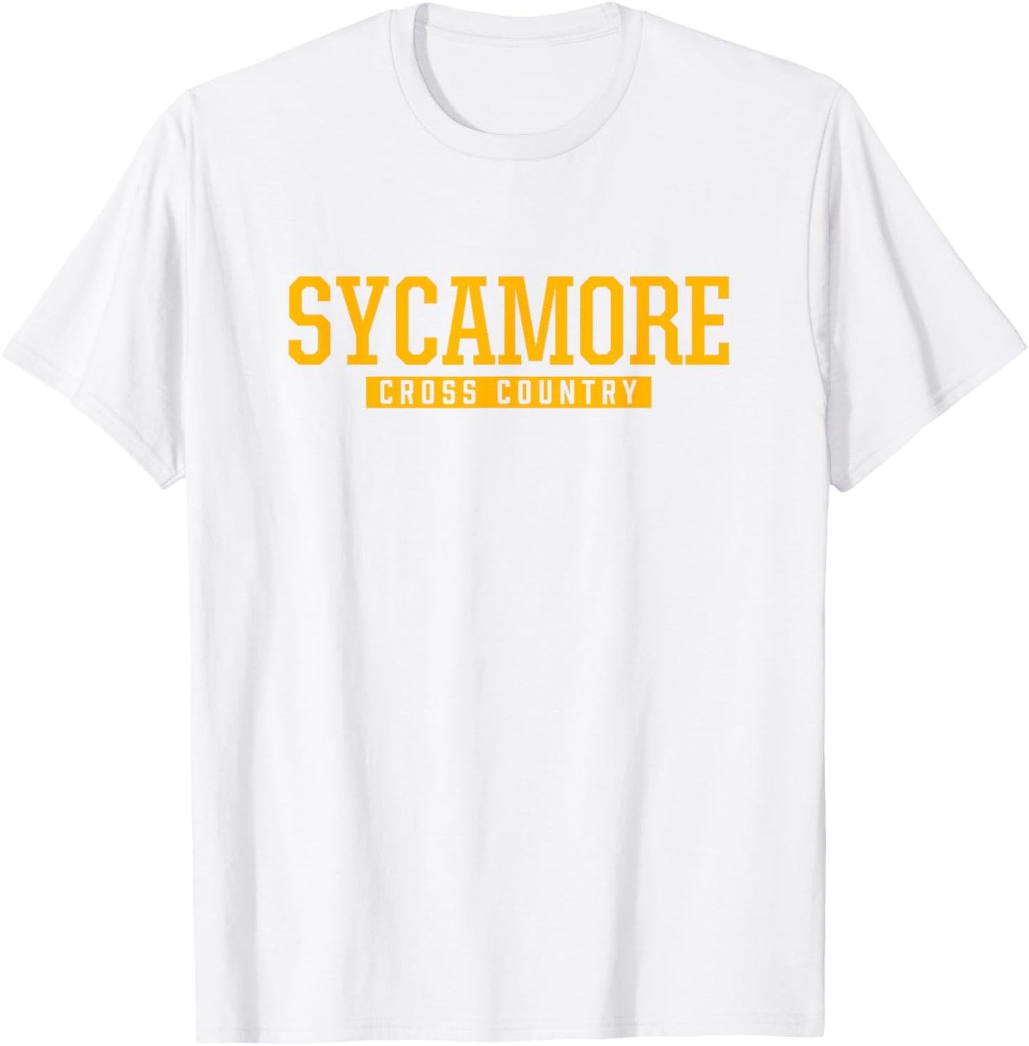 Sycamore High School Cross Country T-Shirt - T-Shirt | White