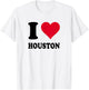 I Love Houston T-Shirt - T-Shirt | White