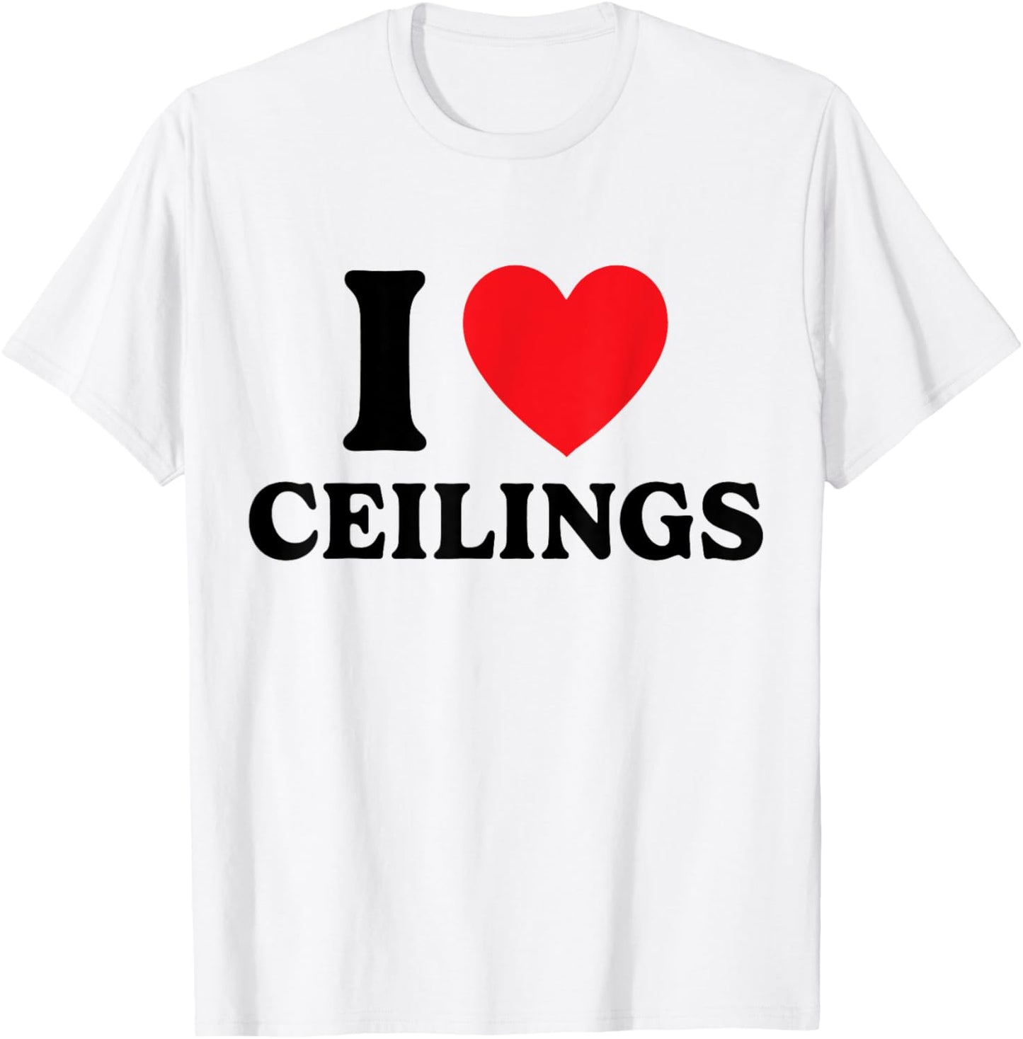 Ceiling Fan Pun Joke Humor Funny Ironic Wordplay Silly Punny T-Shirt - T-Shirt | White