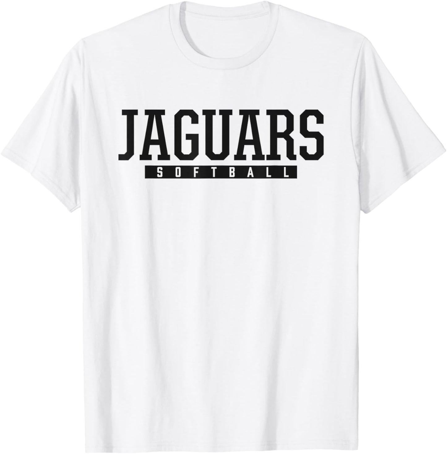 West Jordan Jaguars Softball HS T-Shirt - T-Shirt | White