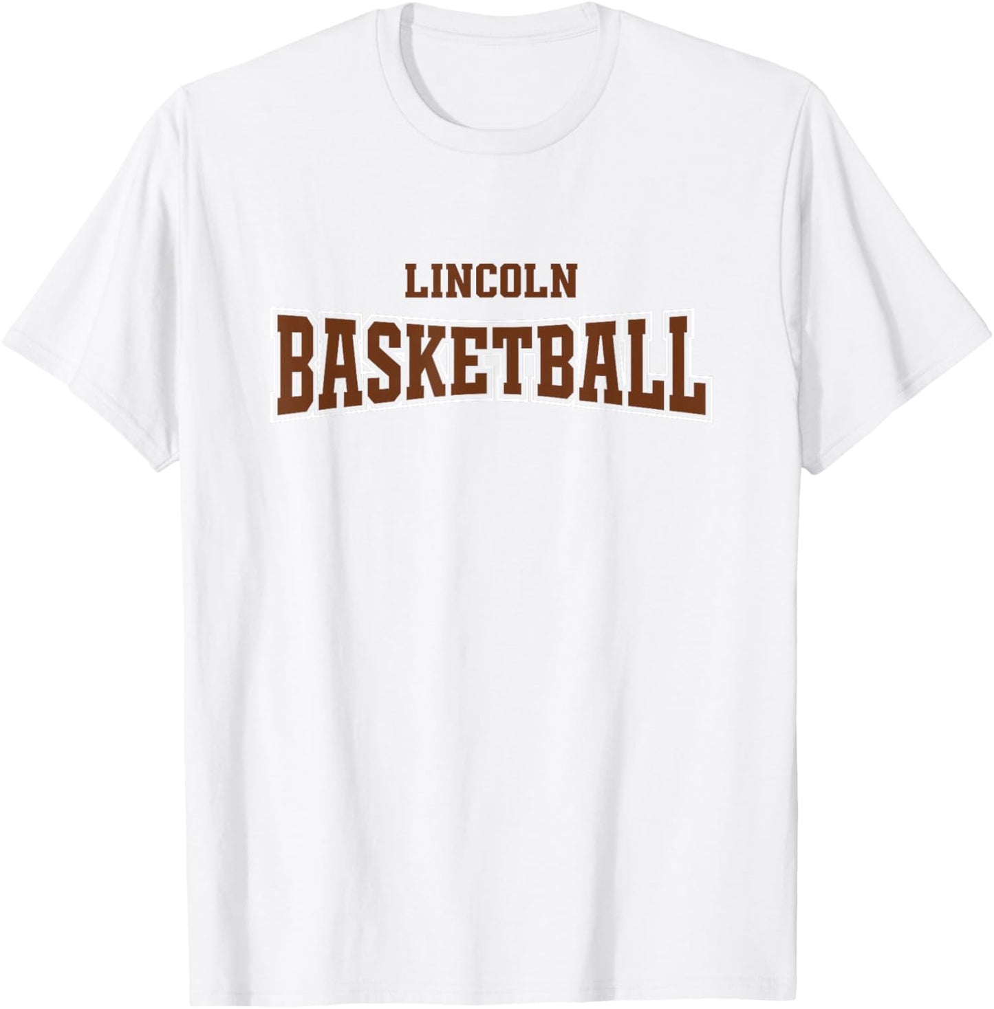 Lincoln High School Basketball Warp HS T-Shirt - T-Shirt | White