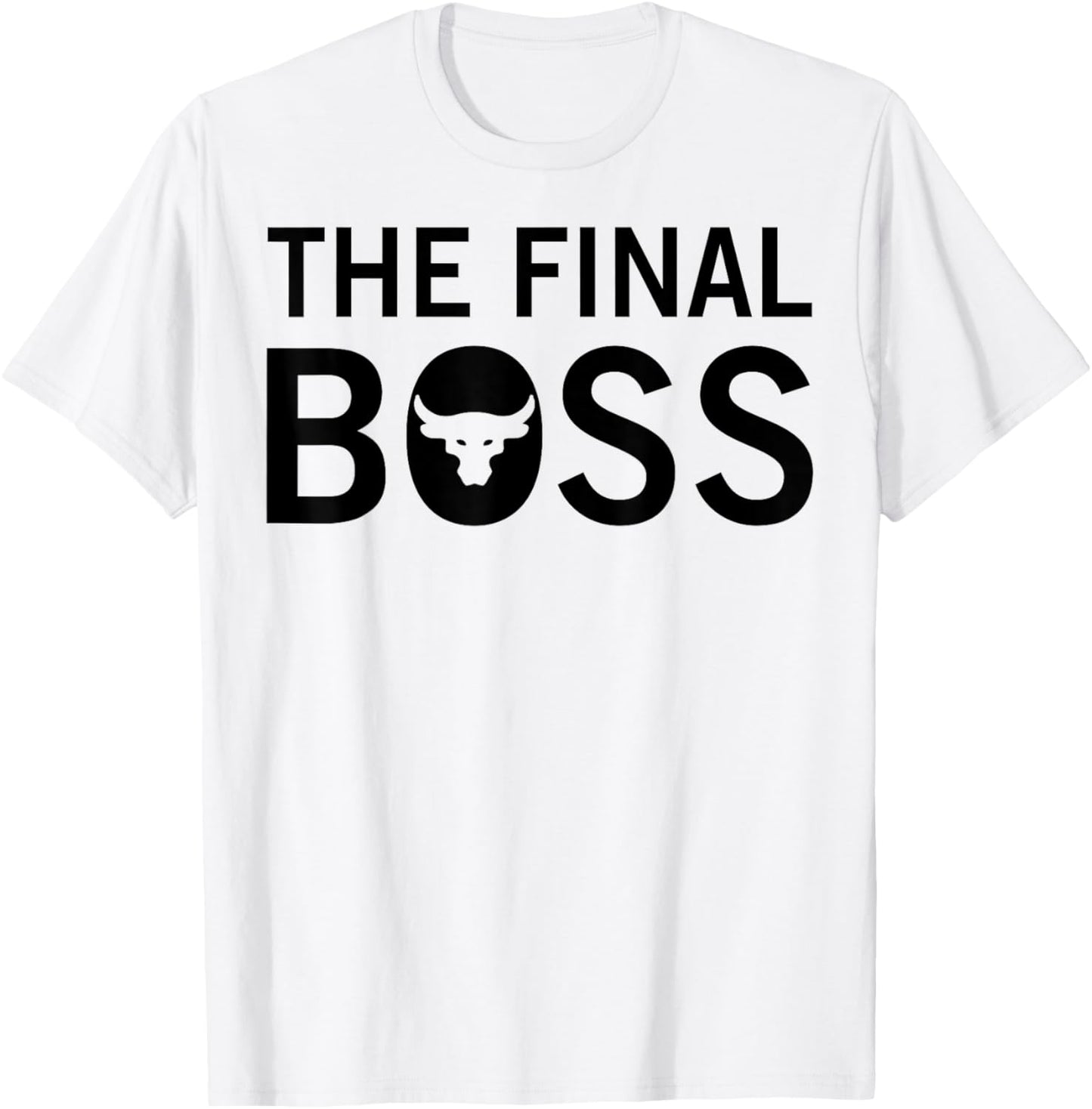 The Final Boss T-Shirt - T-Shirt | White