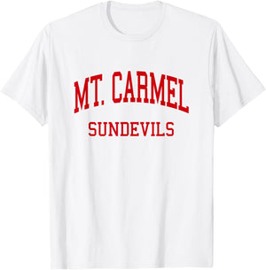 Mt. Carmel High School HS San Diego CA Retro T-Shirt - T-Shirt | White