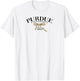 Purdue Boilermakers Bow Arch Officially Licensed T-Shirt - T-Shirt | White