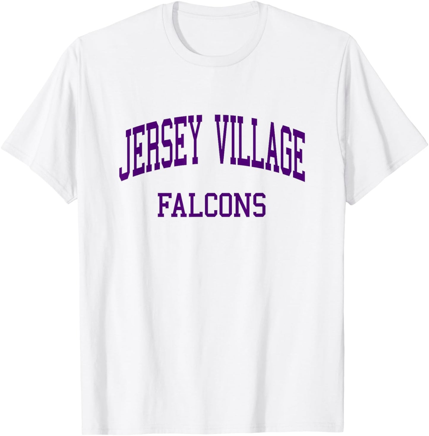 Jersey Village High School HS Houston TX Retro T-Shirt - T-Shirt | White