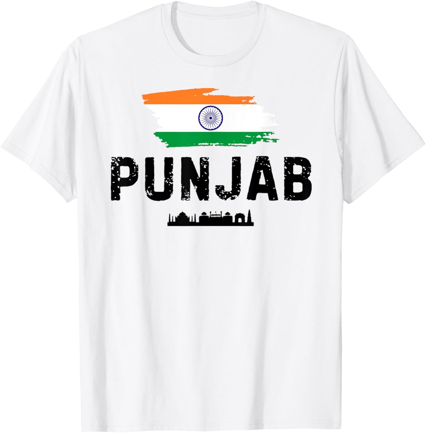 Novelty Punjab City India Traveling Vacations Women Men Dad T-Shirt - T-Shirt | White