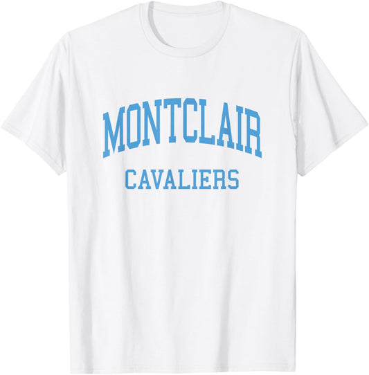 Montclair High School HS Montclair CA Retro T-Shirt - T-Shirt | White