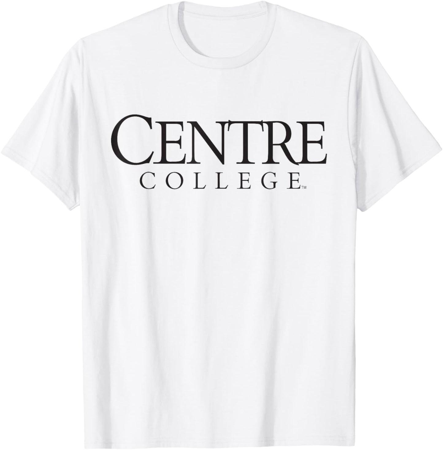 Centre College Colonels Text Logo T-Shirt - T-Shirt | White
