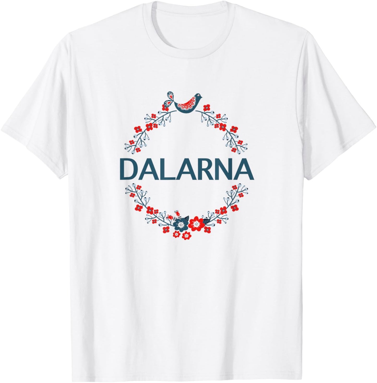 Dalarna Sweden Sverige T-Shirt - T-Shirt | White