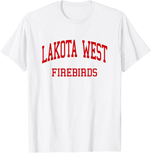 Lakota West High School HS West Chester OH Retro T-Shirt - T-Shirt | White