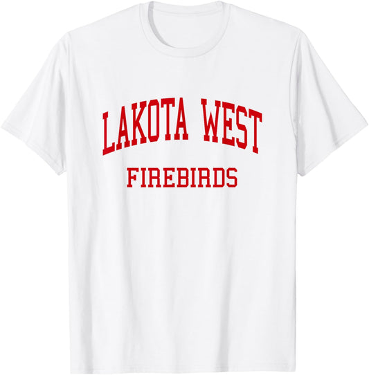 Lakota West High School HS West Chester OH Retro T-Shirt - T-Shirt | White