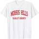 Morris Hills High School HS Rockaway NJ Retro T-Shirt - T-Shirt | White