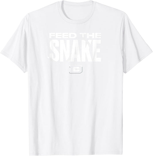 Feed The Snake - DC Defenders - UFL T-Shirt - T-Shirt | White