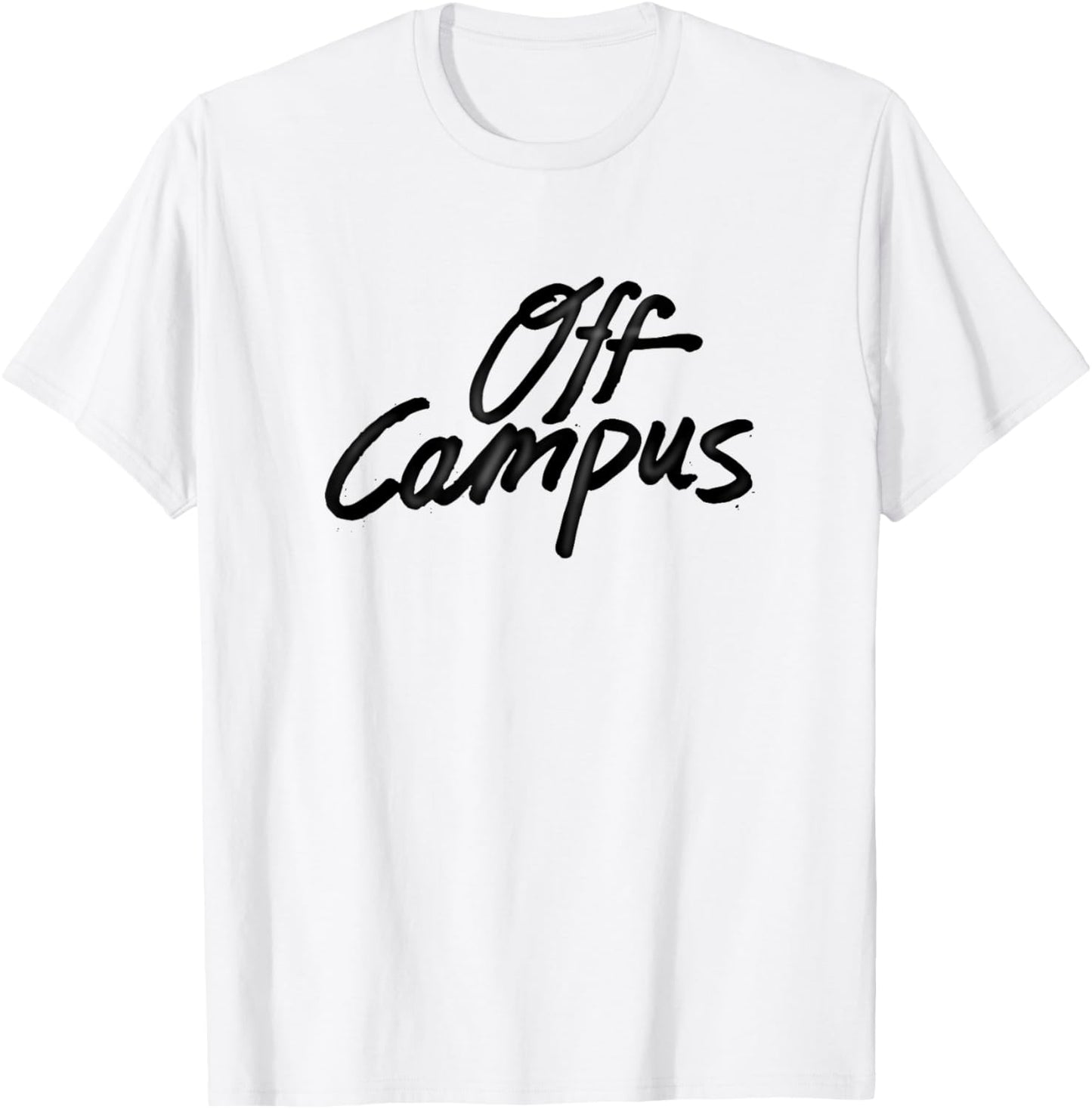 Außerhalb des Campus - Logo T-Shirt - T-Shirt | White