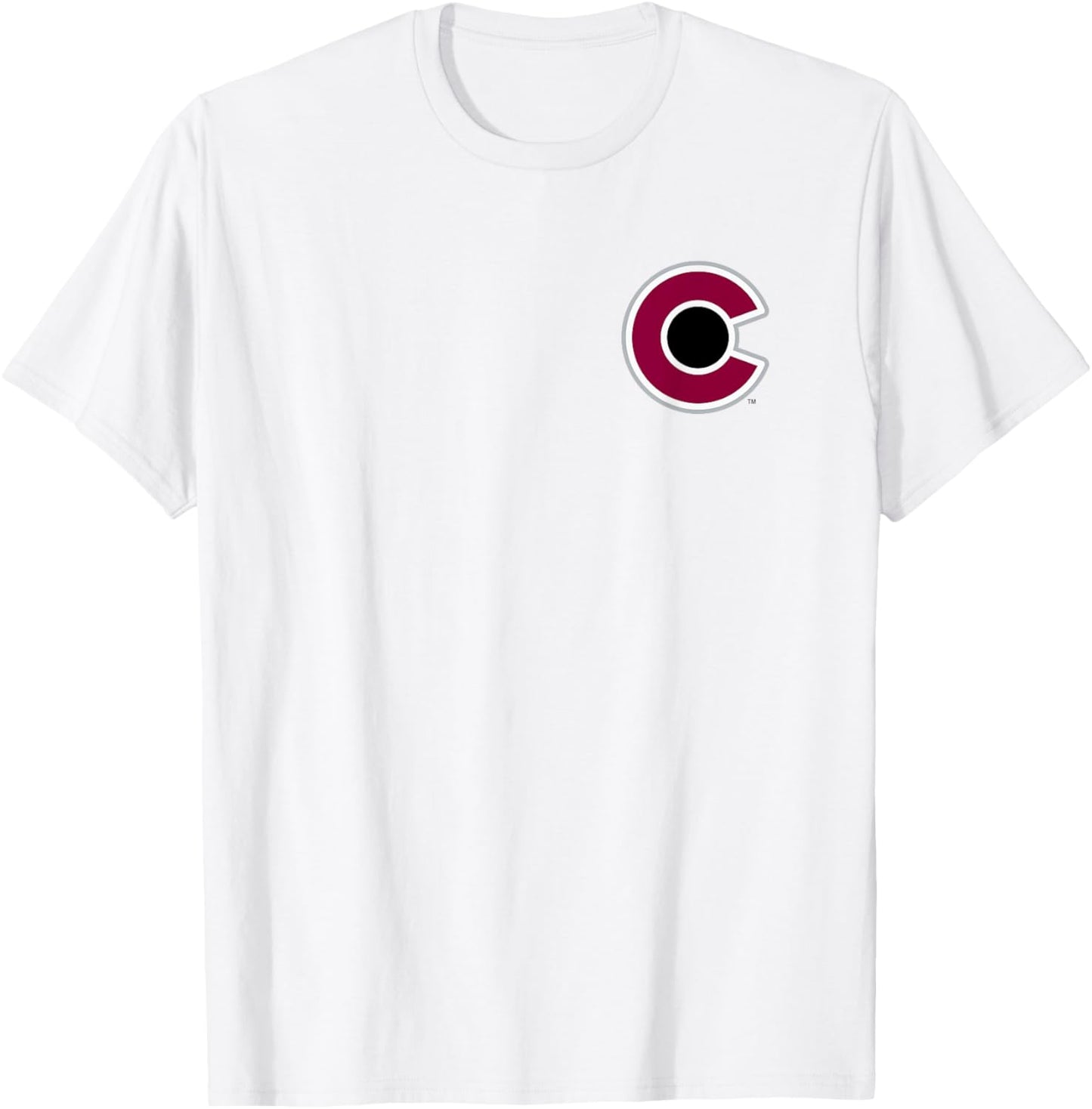 Colorado Avalanche Front/Back Gray NHL Officially Licensed T-Shirt - T-Shirt | White